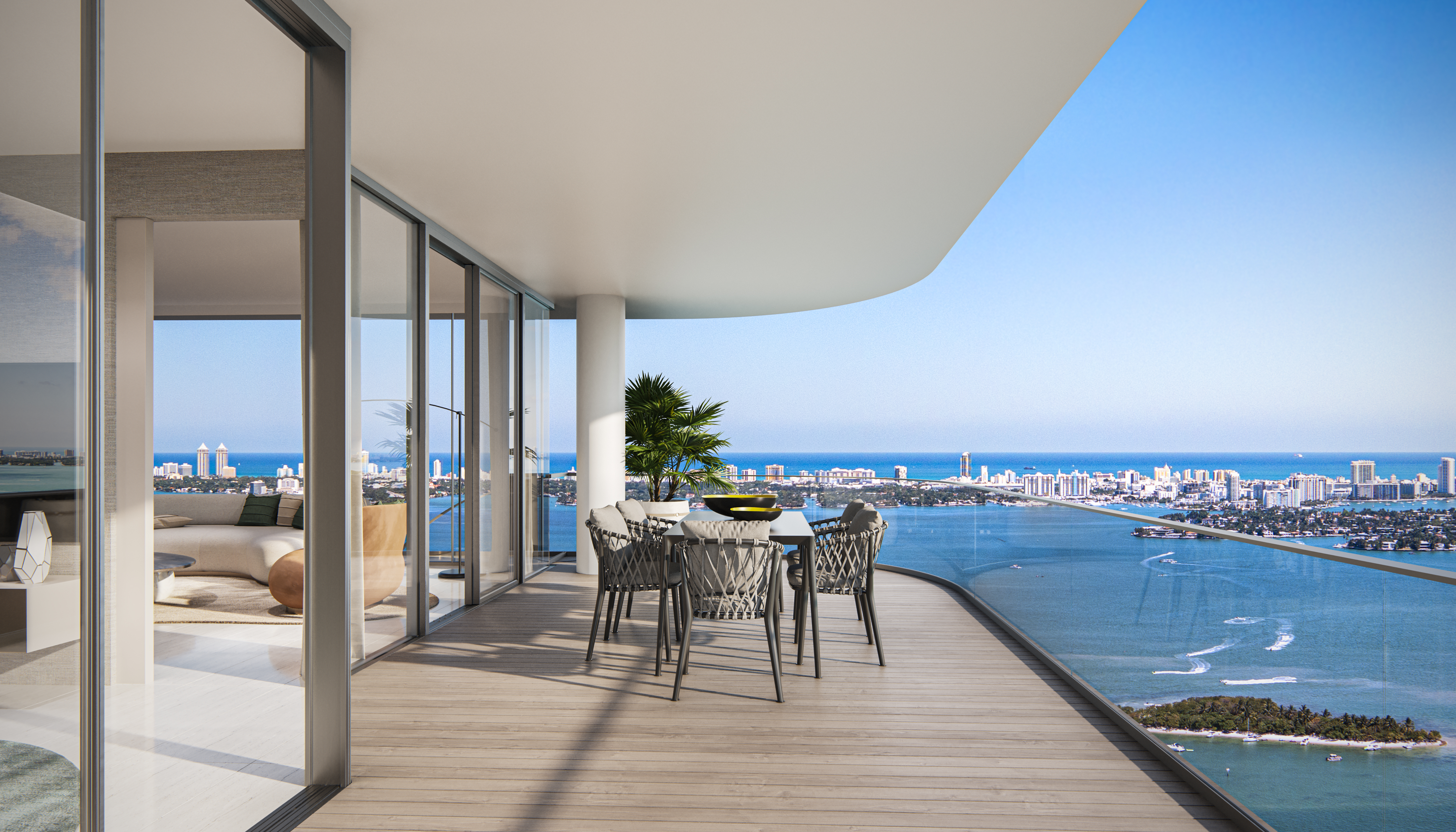 Real estate property located at Aria Reserve, PH 5702, Miami, FL
