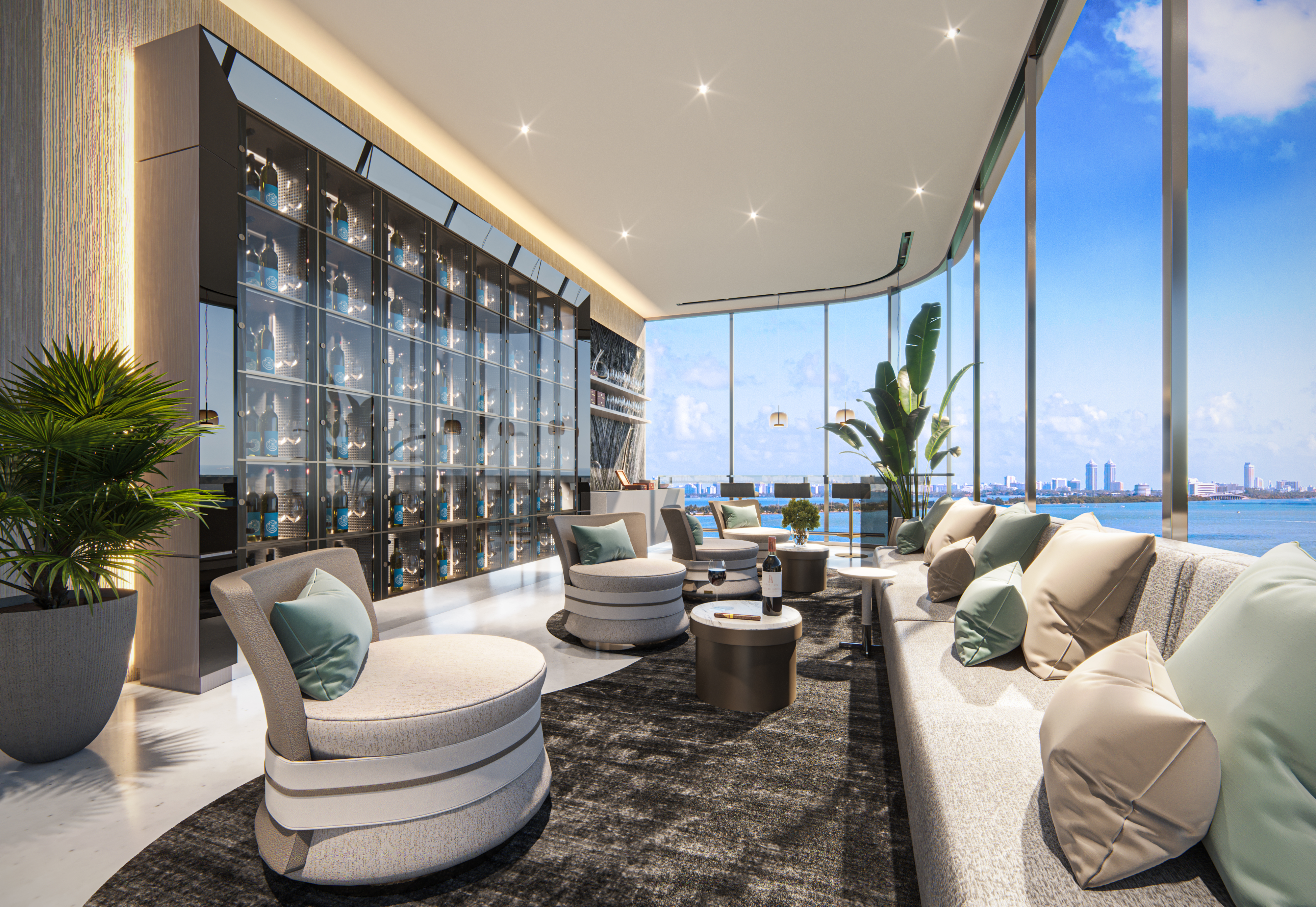 Real estate property located at Aria Reserve, PH 5702, Miami, FL