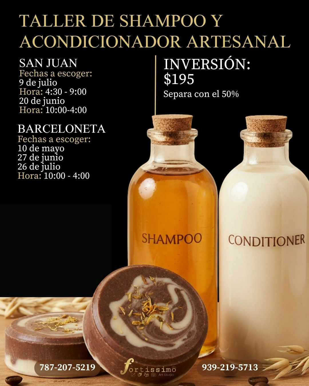 Shampoo y Acondicionador Artesanales