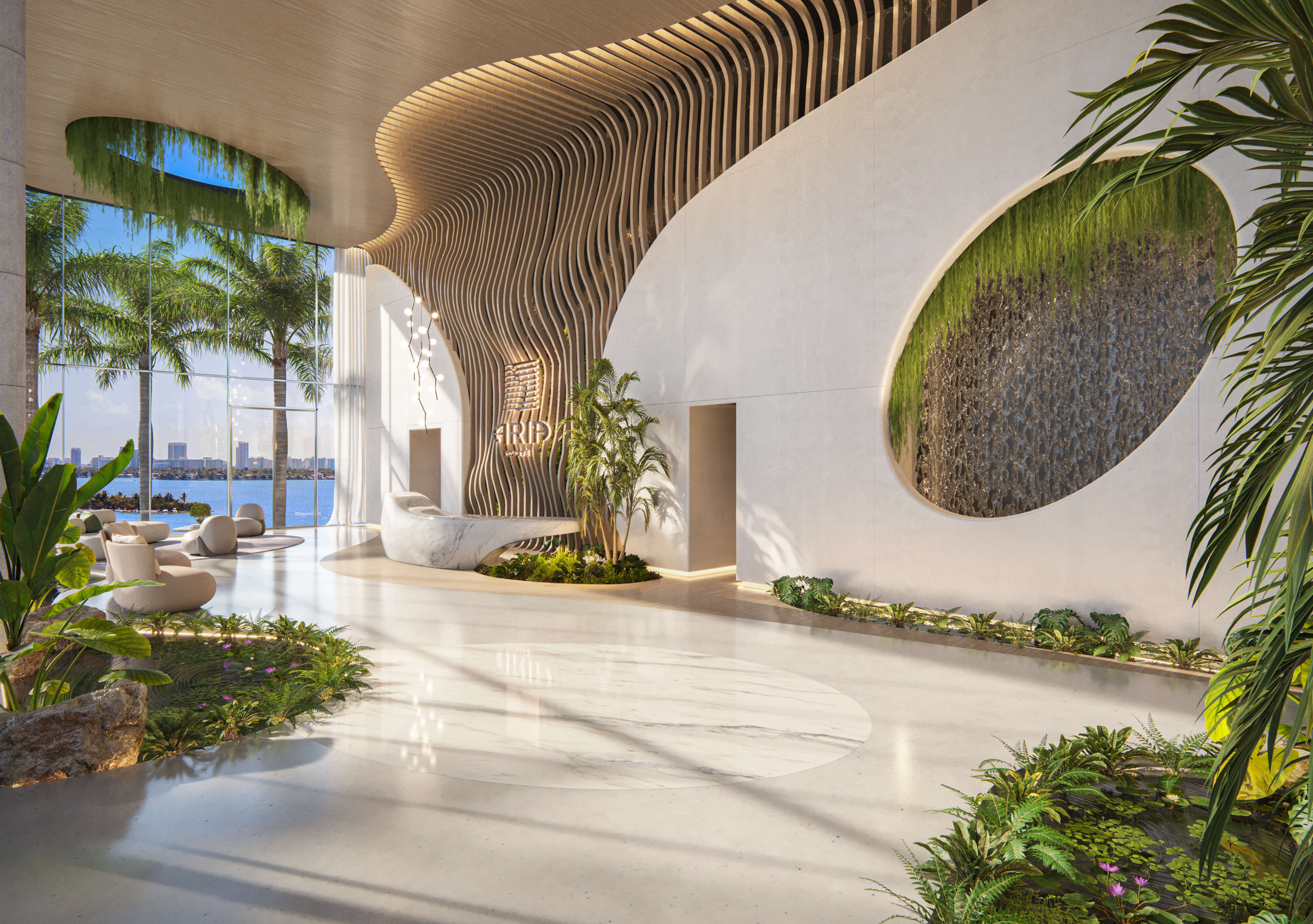 Real estate property located at Aria Reserve, PH 5702, Miami, FL
