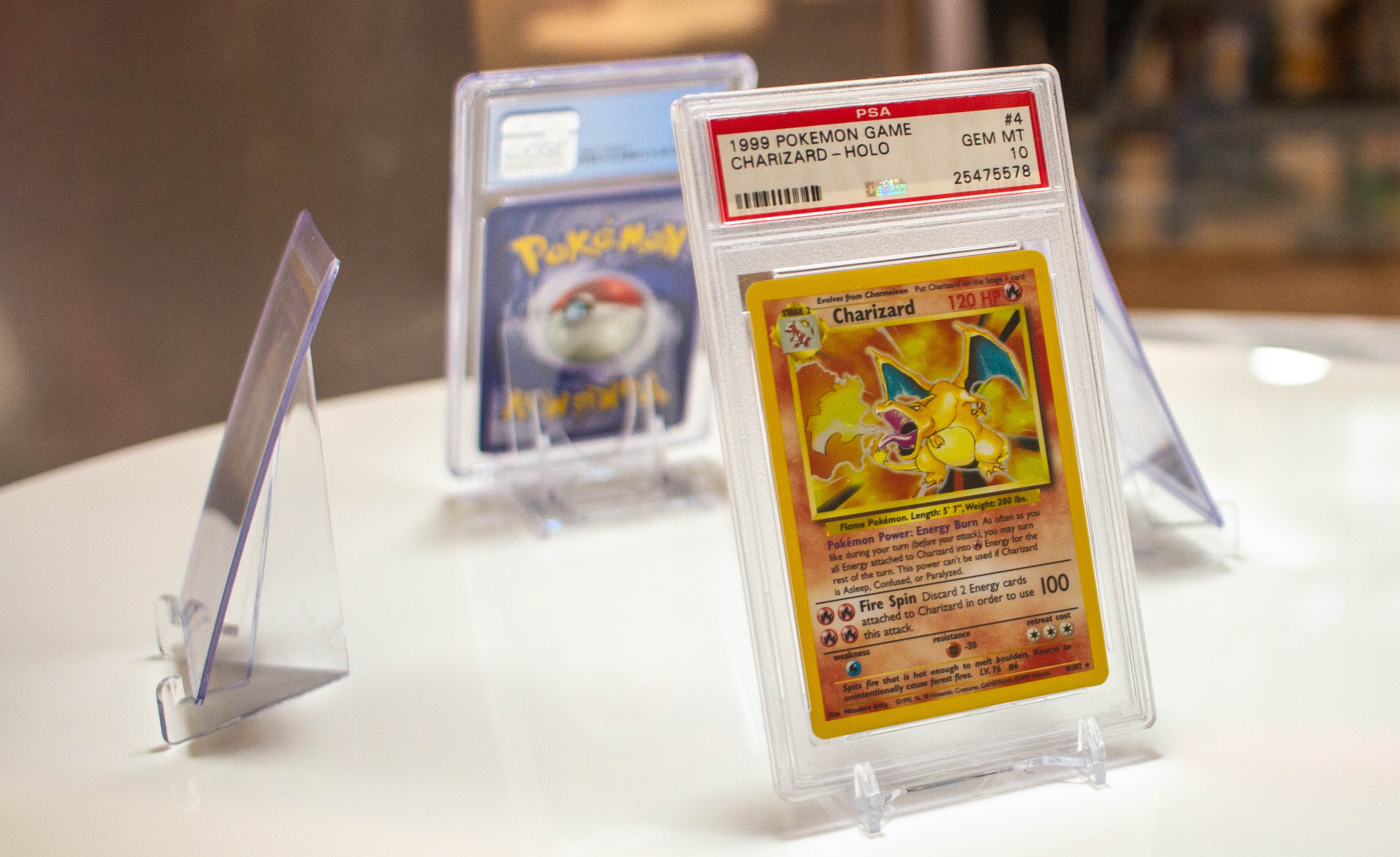 Images of Slabbed Trading Cards