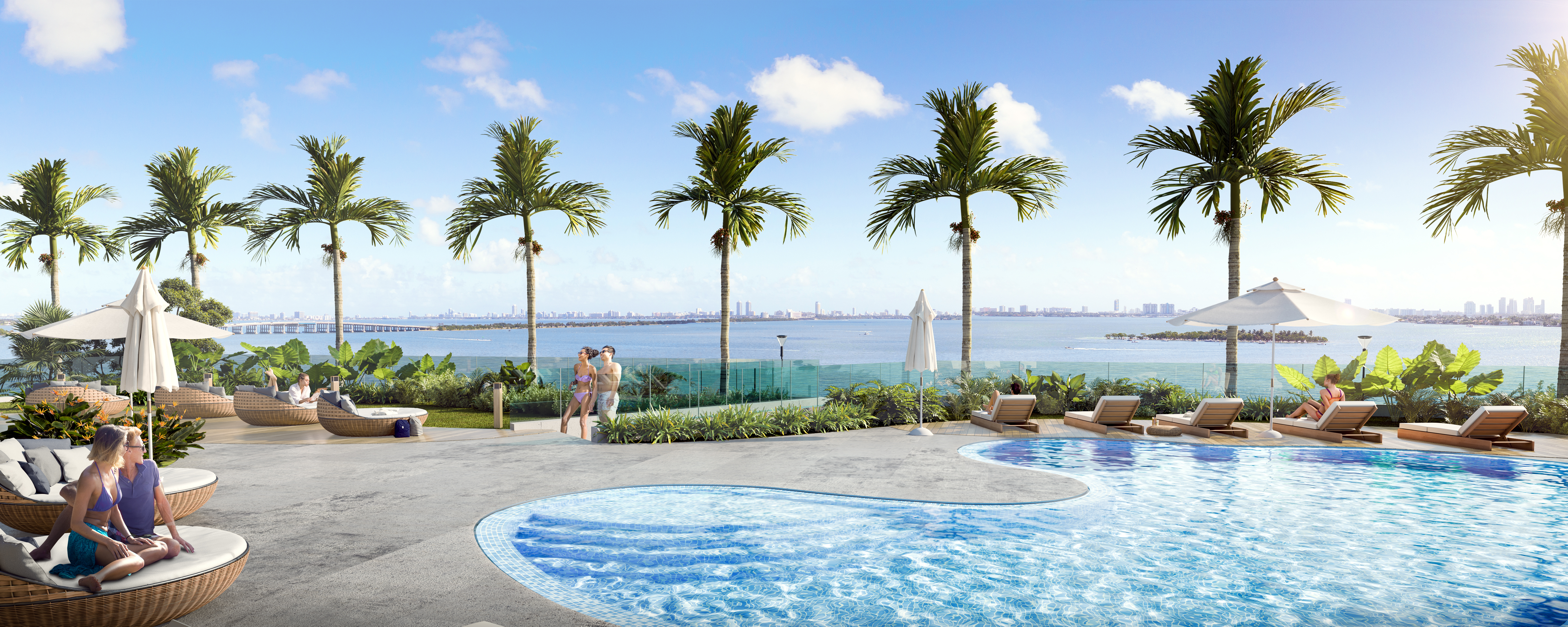 Real estate property located at Aria Reserve, PH 5702, Miami, FL