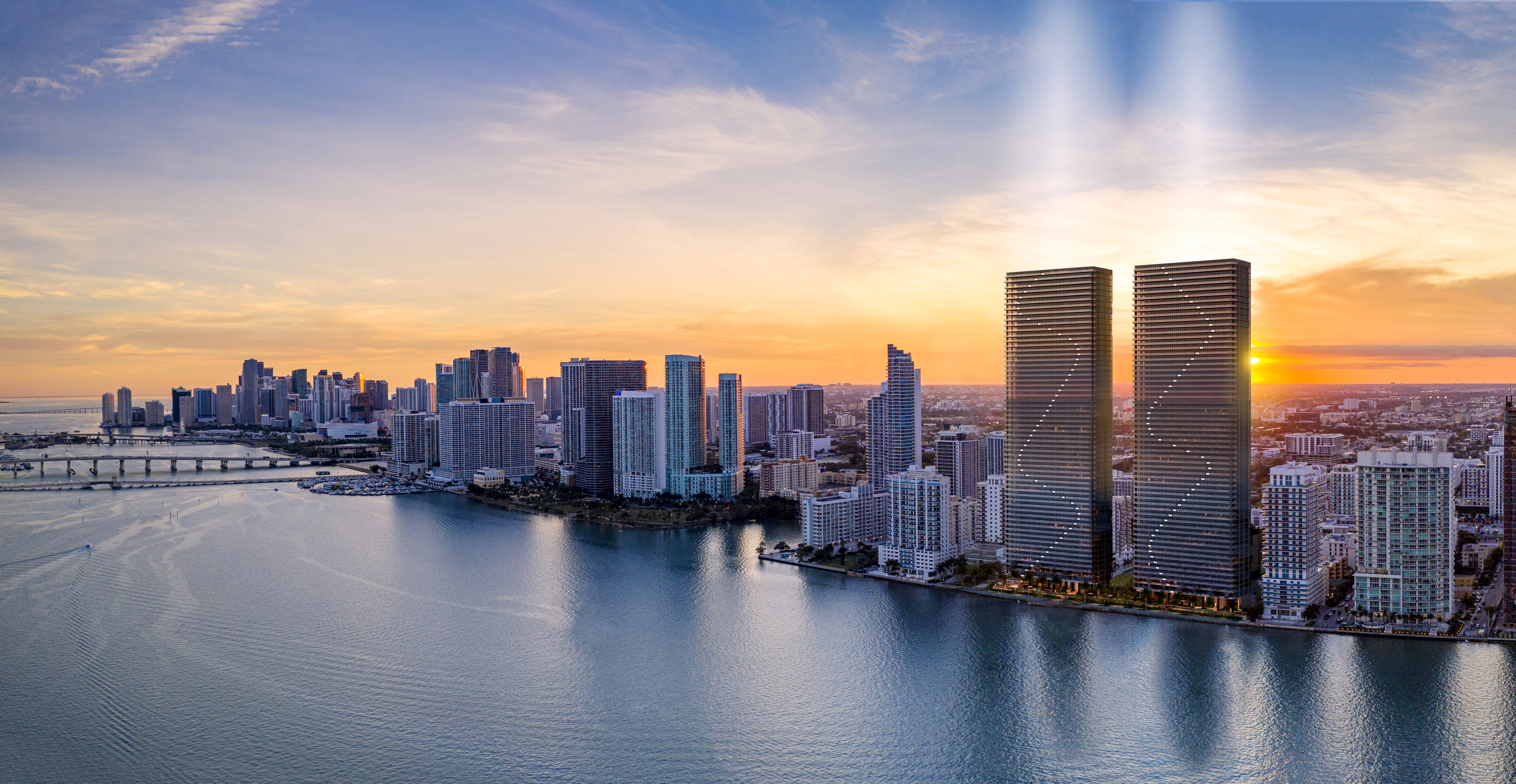 Real estate property located at Aria Reserve, PH 5702, Miami, FL