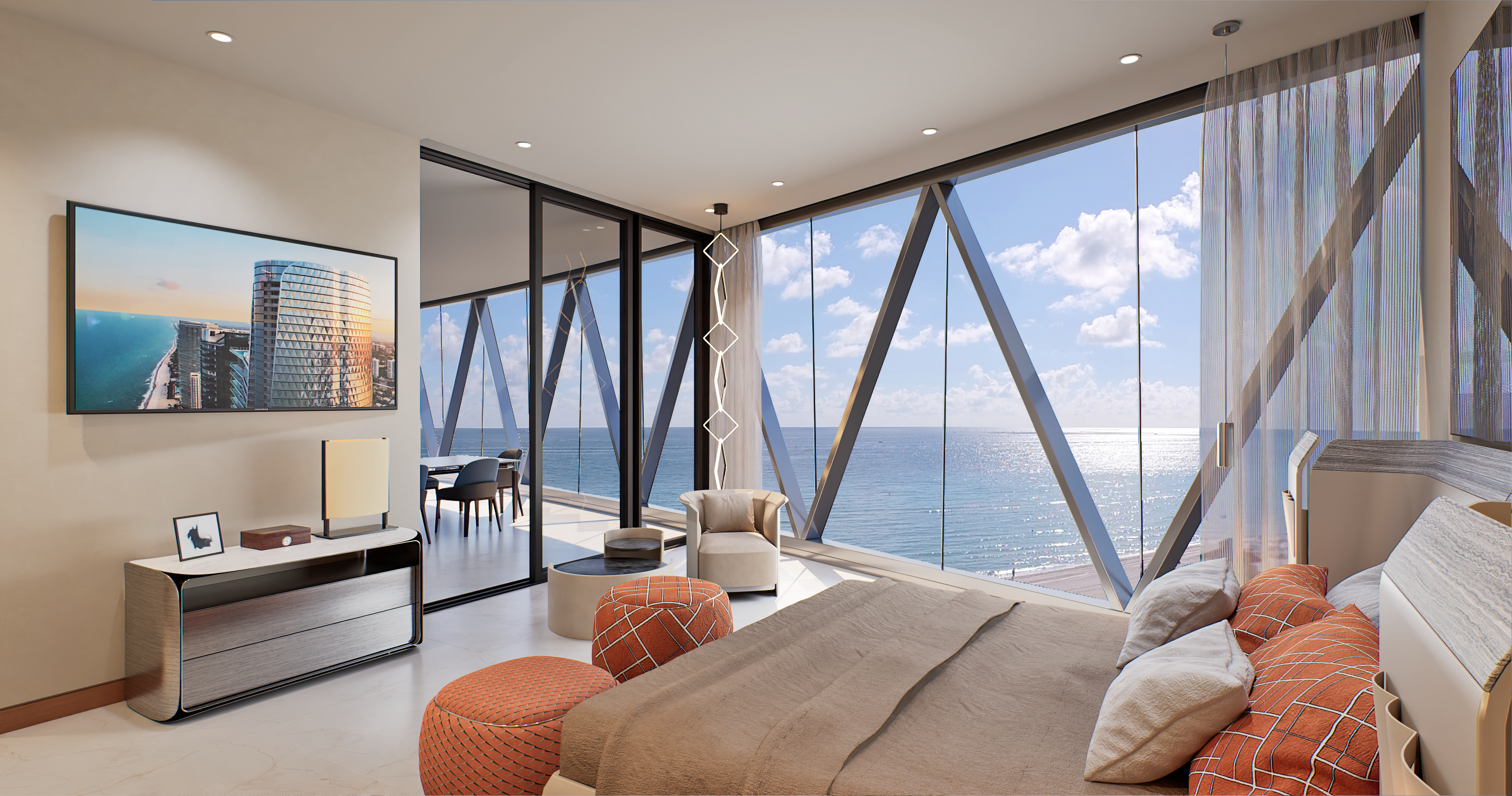 Real estate property located at 18325 Collins Ave, #4501, Sunny Isles Beach, Miami, FL