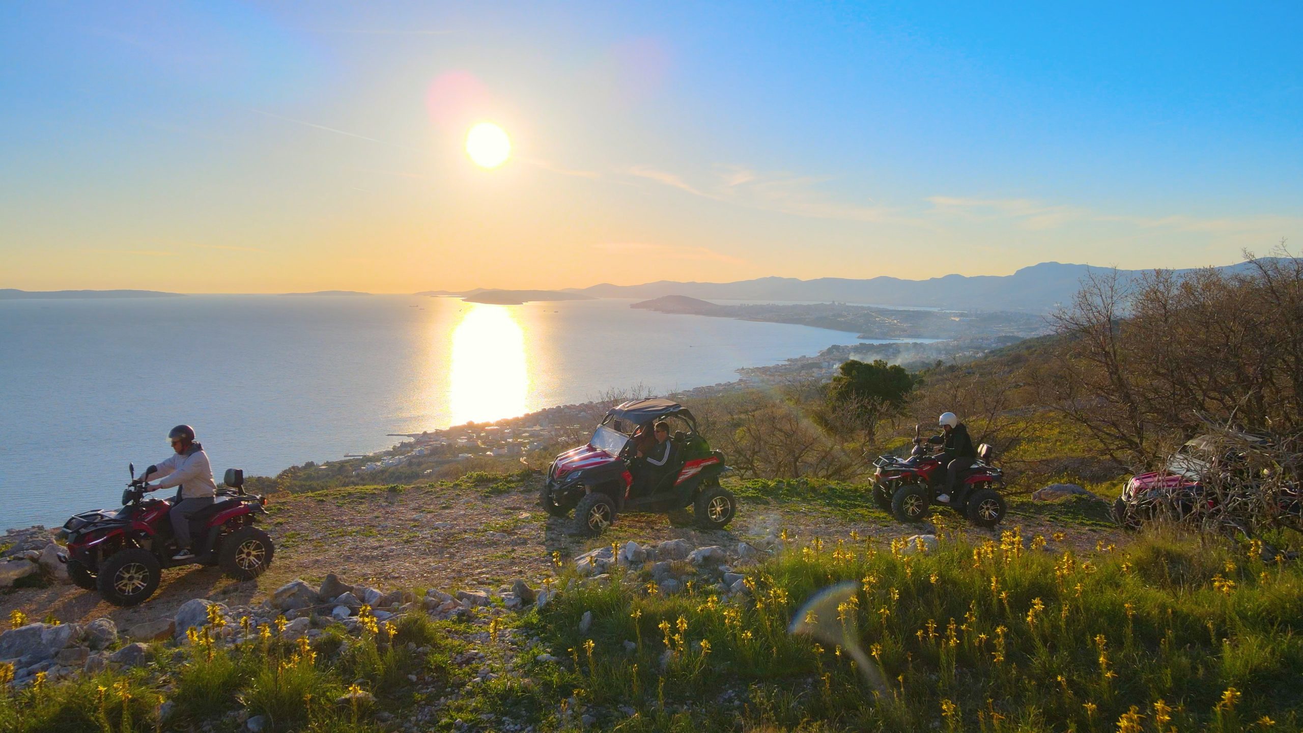 Split - Podstrana Panorama Tour mit Quads & Buggies