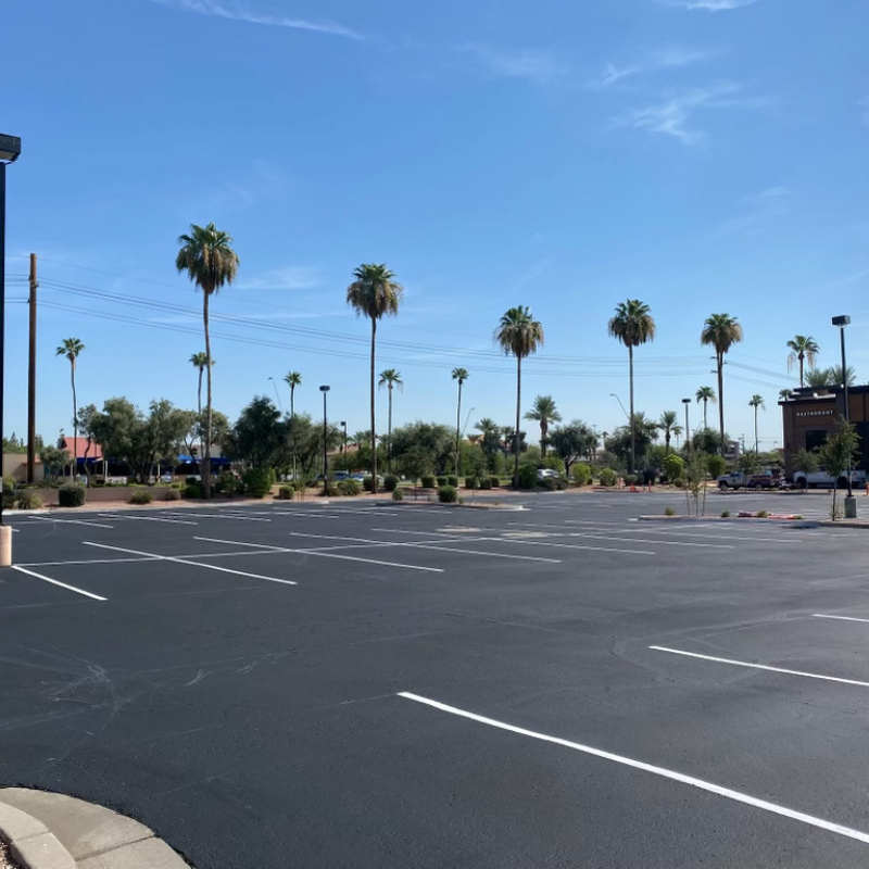 Striping Signage and Bollards