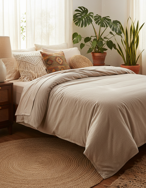 Jersey Knit Duvet Cover | Ultra Soft Bedding Set — photo 6