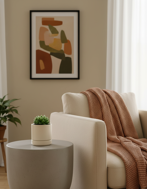 Minimalist Ceramic Planter Pot | Indoor Plant Decor — photo 4