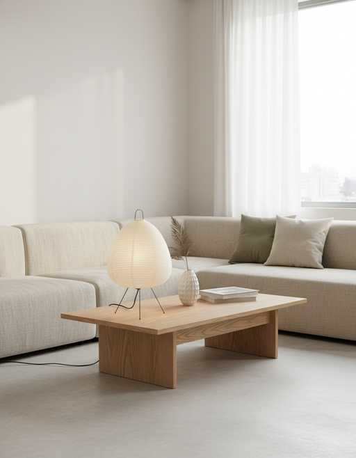 Akari Noguchi Lamp | Japandi Style & Cozy Minimalist Decor — photo 6
