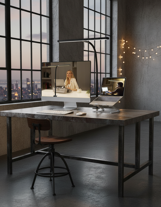 The Articulated Desk Clamp Lamp, Black — photo 3