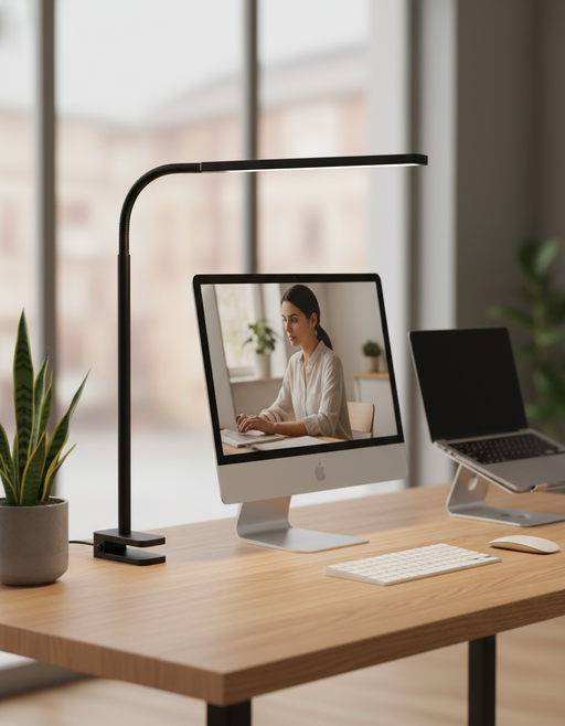 The Articulated Desk Clamp Lamp, Black — photo 9