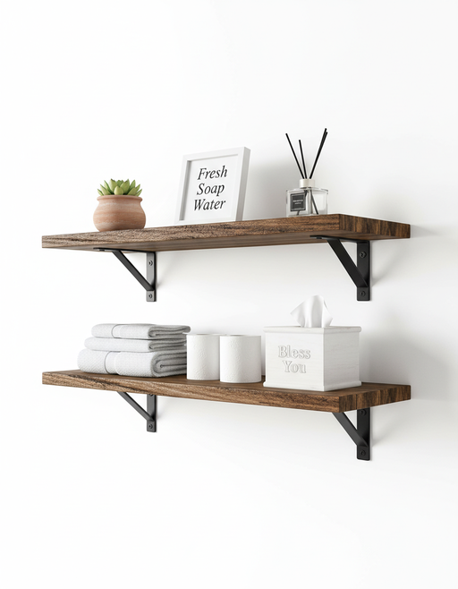 Floating Shelves | Japandi Minimalist Wall Decor & Storage — photo 4