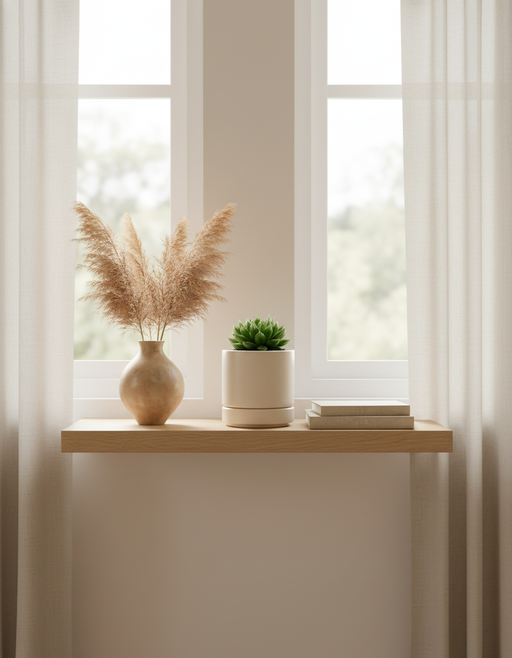 Minimalist Ceramic Planter Pot | Indoor Plant Decor — image 3 of 4