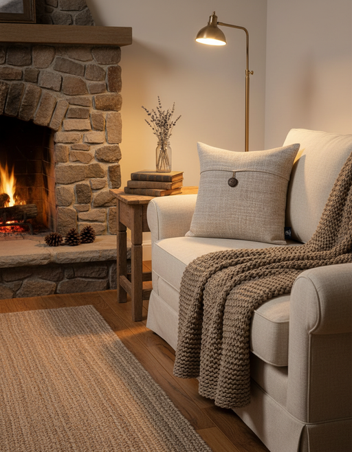 Cozy Linen Throw Pillows | Scandinavian Home Decor — photo 6