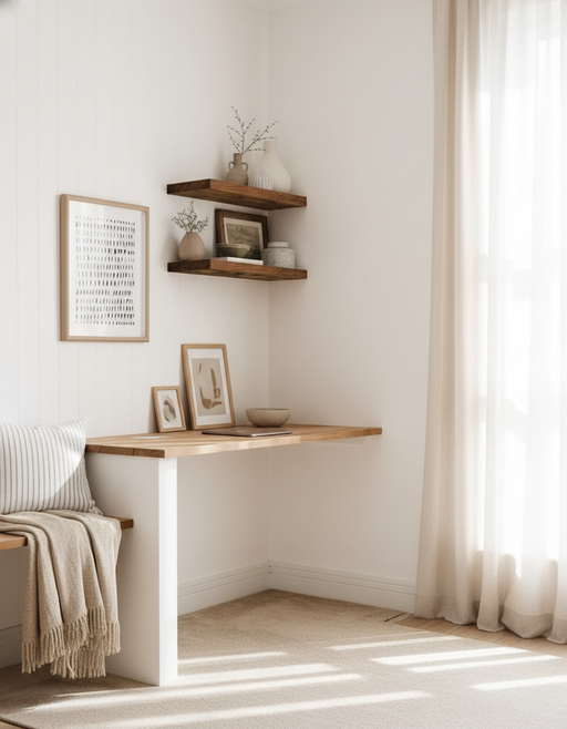 Floating Shelves | Japandi Minimalist Wall Decor & Storage — photo 5
