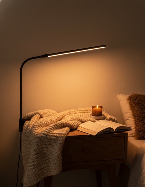 Adjustable Clip-On Desk Lamp for Personalized Ambiance, Black — image 2 of 14