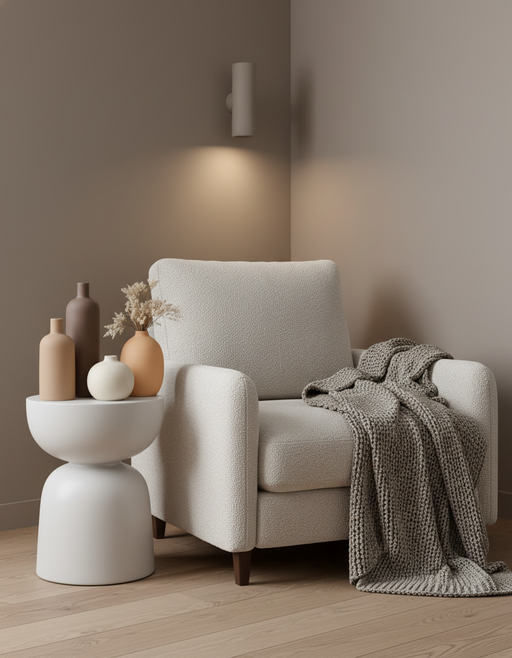Modern Ceramic Vase Set | Japandi Scandinavian Decor — image 2 of 2