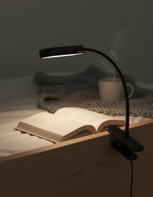 Adjustable Clip-On Desk Lamp for Personalized Ambiance, Black — image 12 of 14