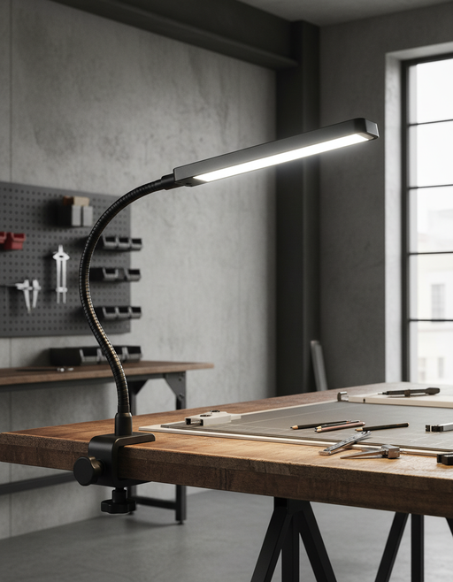 The Articulated Desk Clamp Lamp, Black — image 5 of 10