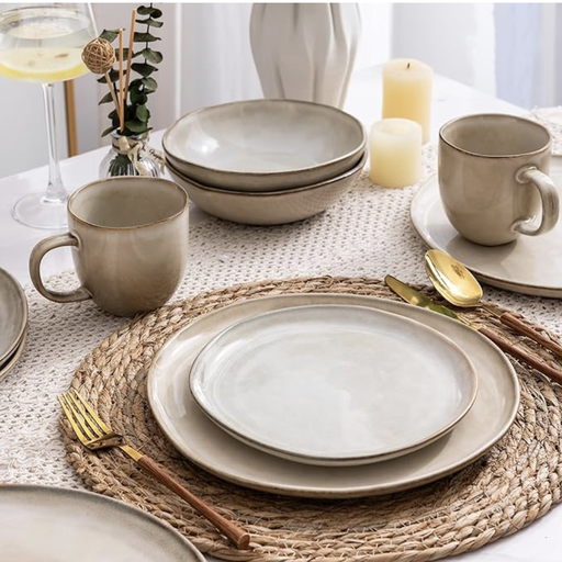 Stoneware Dinnerware Sets | Japandi & Cozy Kitchen — image 1 of 2