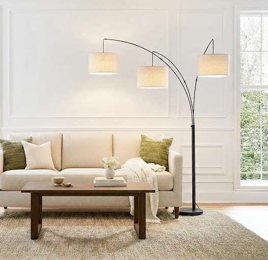 Brightech Trilage Arc Floor Lamp