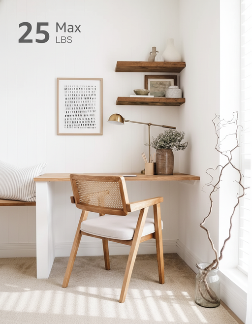 Floating Shelves | Japandi Minimalist Wall Decor & Storage — photo 2