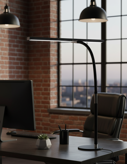 The Articulated Desk Clamp Lamp, Black — image 8 of 10