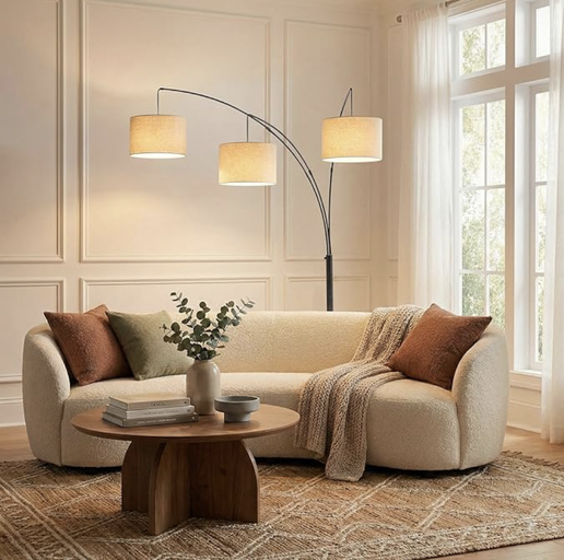 Brightech Trilage Arc Floor Lamp — image 2 of 3