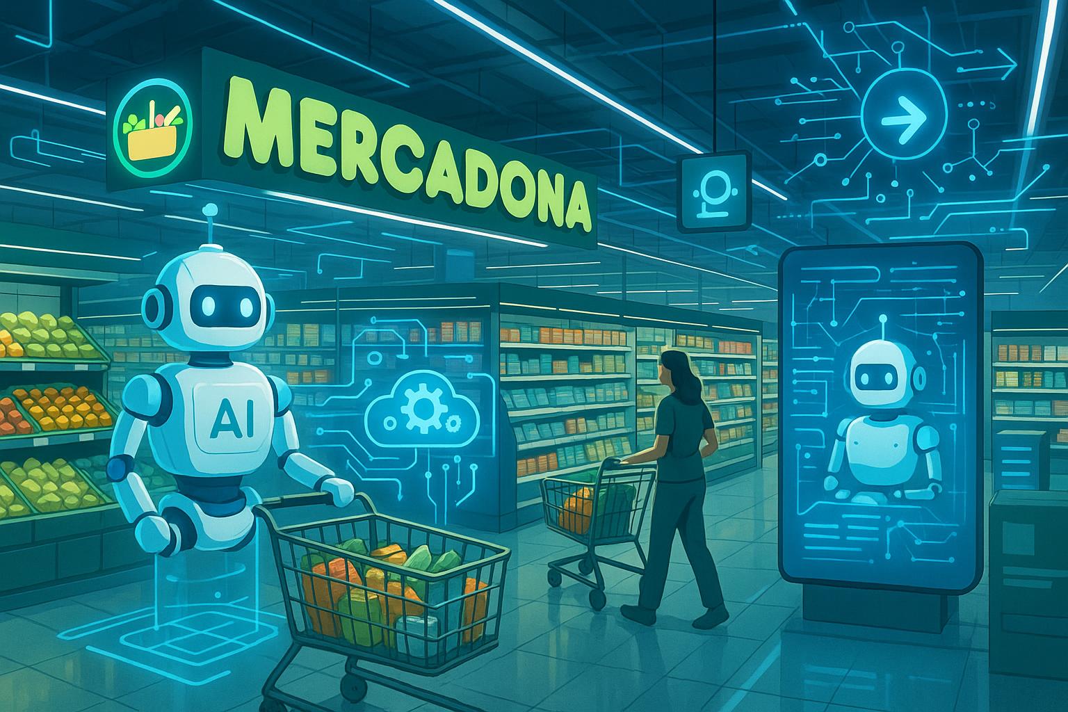 Mercadona promuove l'IA per risolvere un problema storico in soli tre giorni.