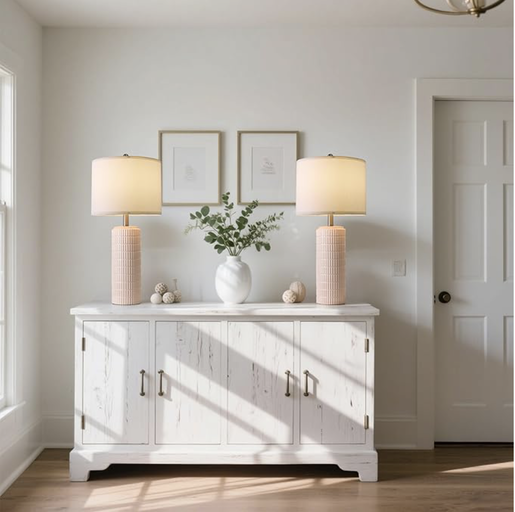 Modern Ceramic Table Lamp | Japandi & Hygge Decor — image 3 of 3