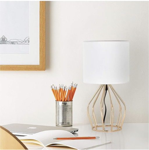 Modern Table Lamp | Japandi Bedside Light & Minimalist Decor — image 3 of 3