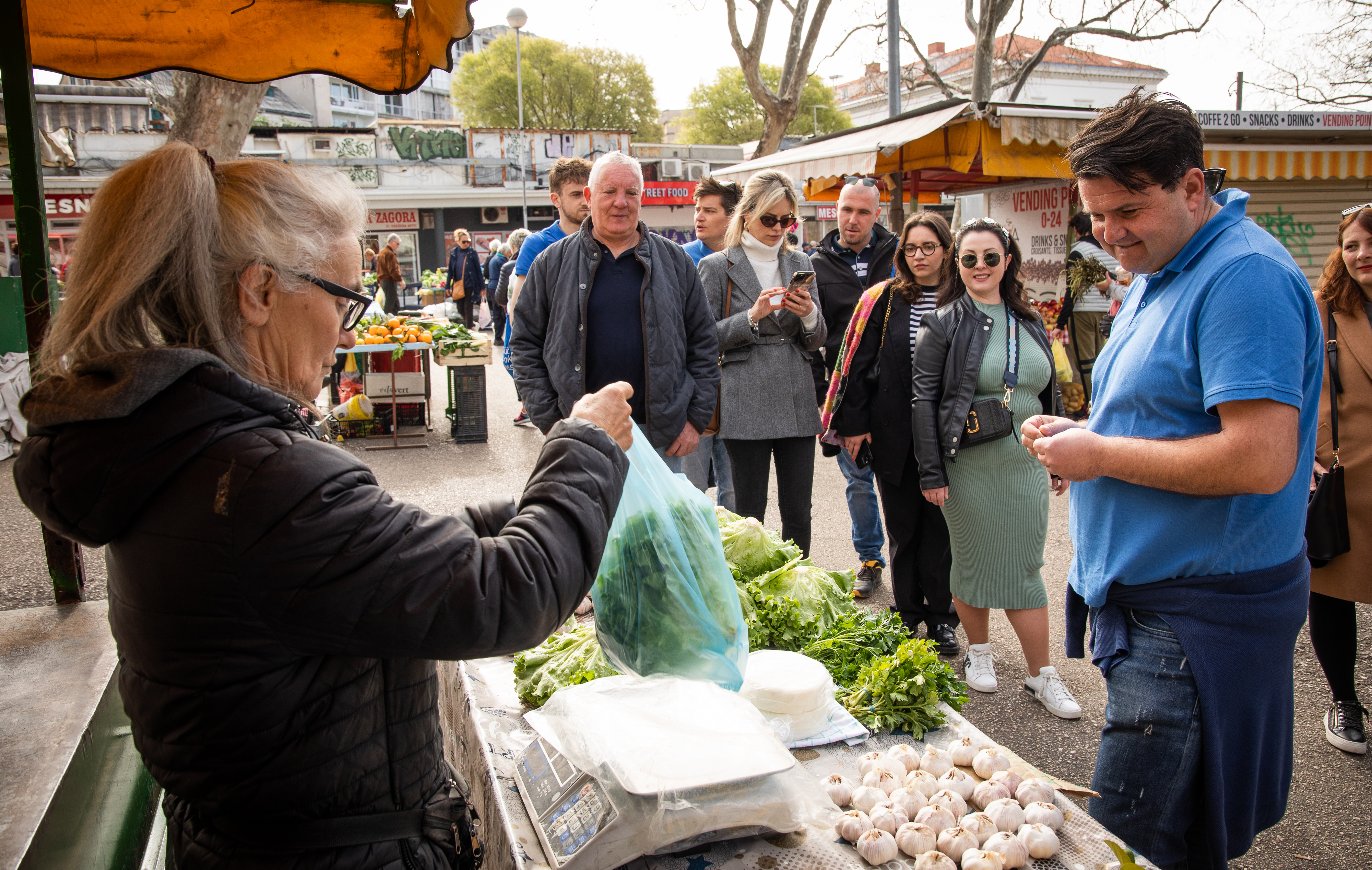 Cours de cuisine matinal dans la vieille ville de Split avec visite du marché