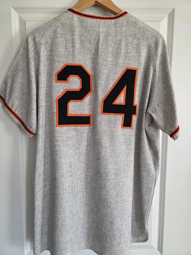 Willie Mays 1962 San Francisco Giants — Back view thumbnail