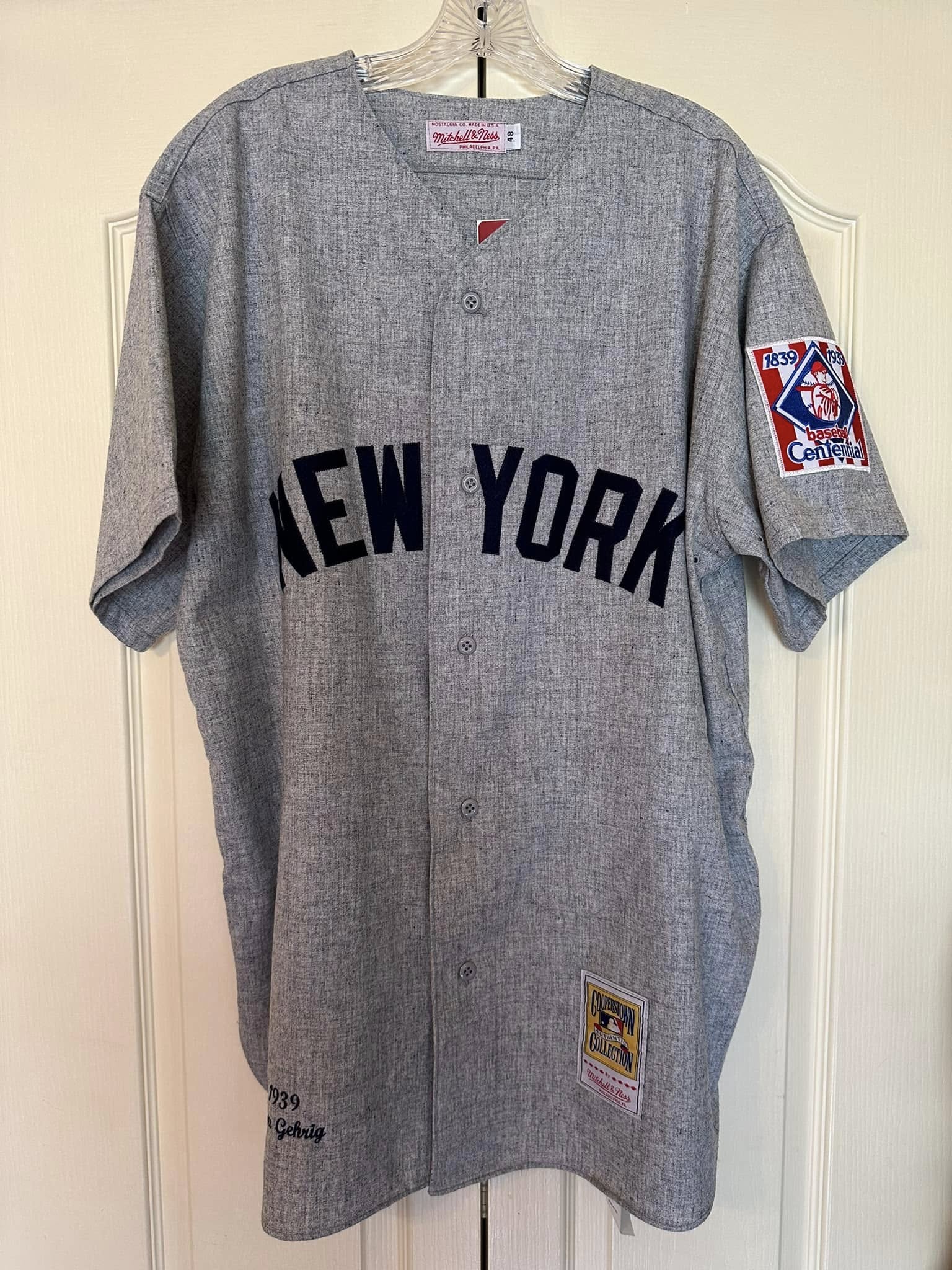 Lou Gehrig 1939 New York Yankees