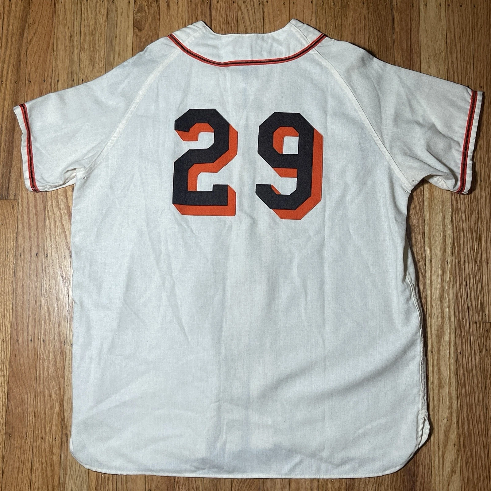 Satchel Paige 1951 St. Louis Browns — Back view thumbnail