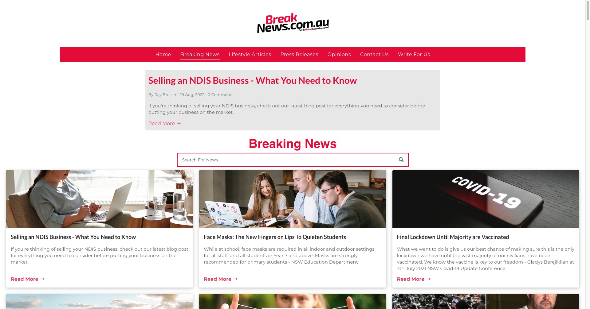 News Website