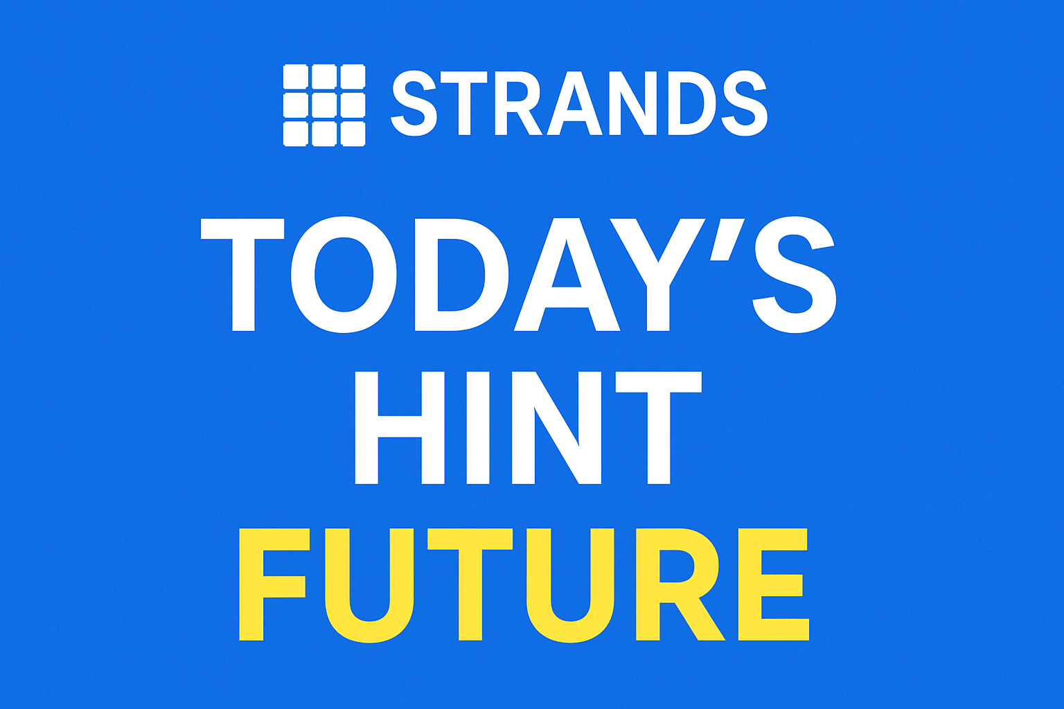 strands hint today