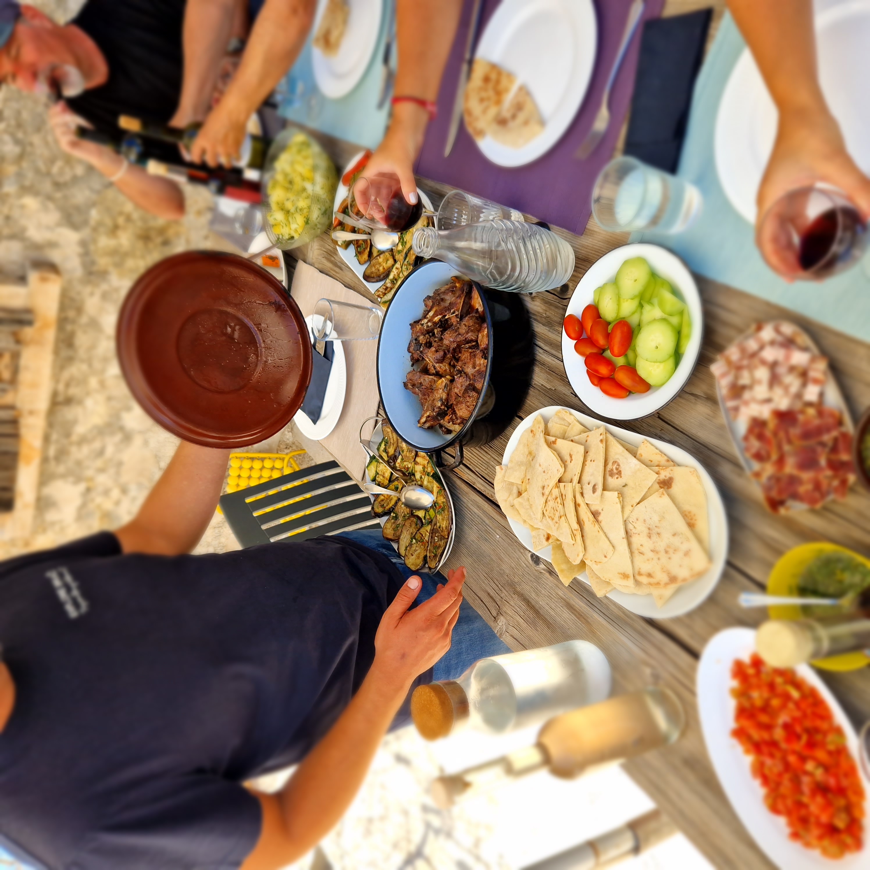Cour de cuisine sur l'île de Brač
