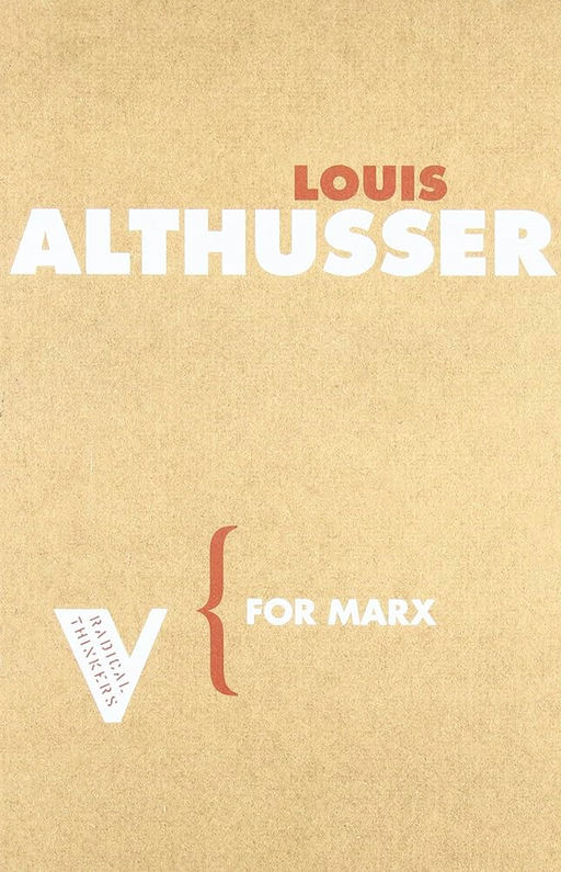 Cover for For Marx
