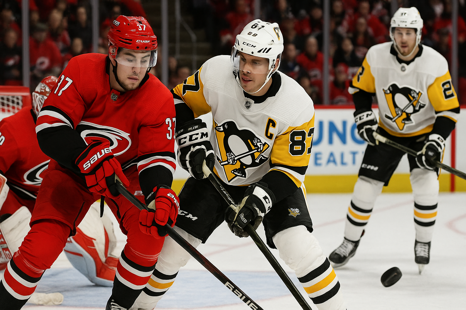 hurricanes vs penguins
