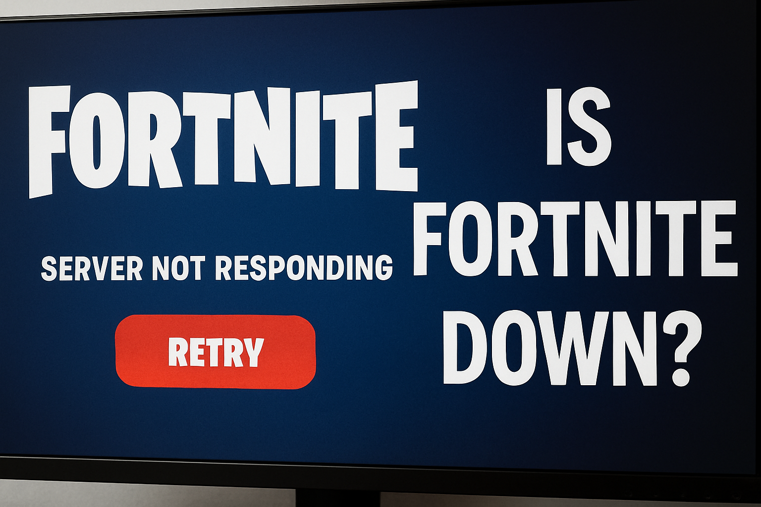 is fortnite down