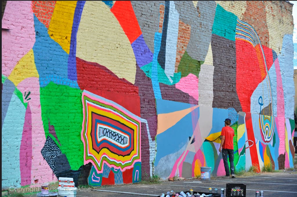 Abstract Mural