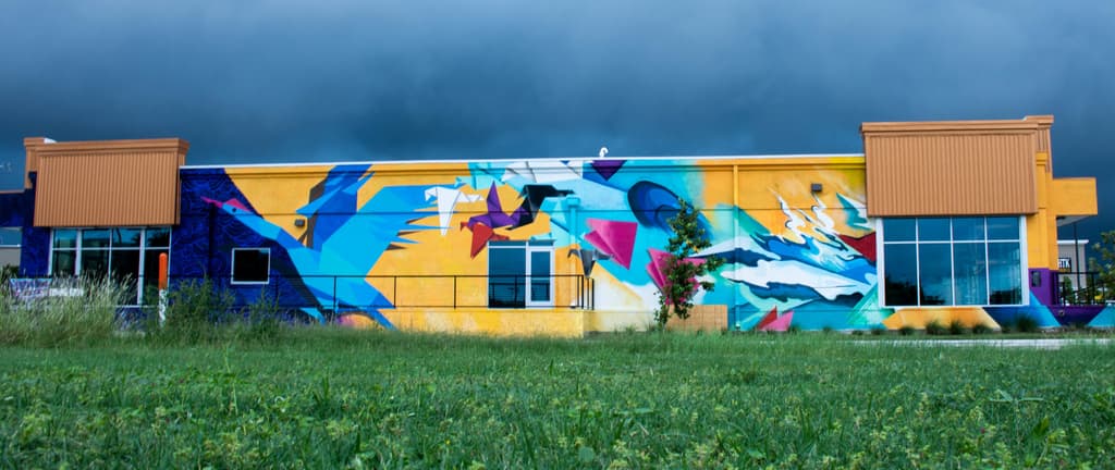 1000 Hopes for Waco Mural