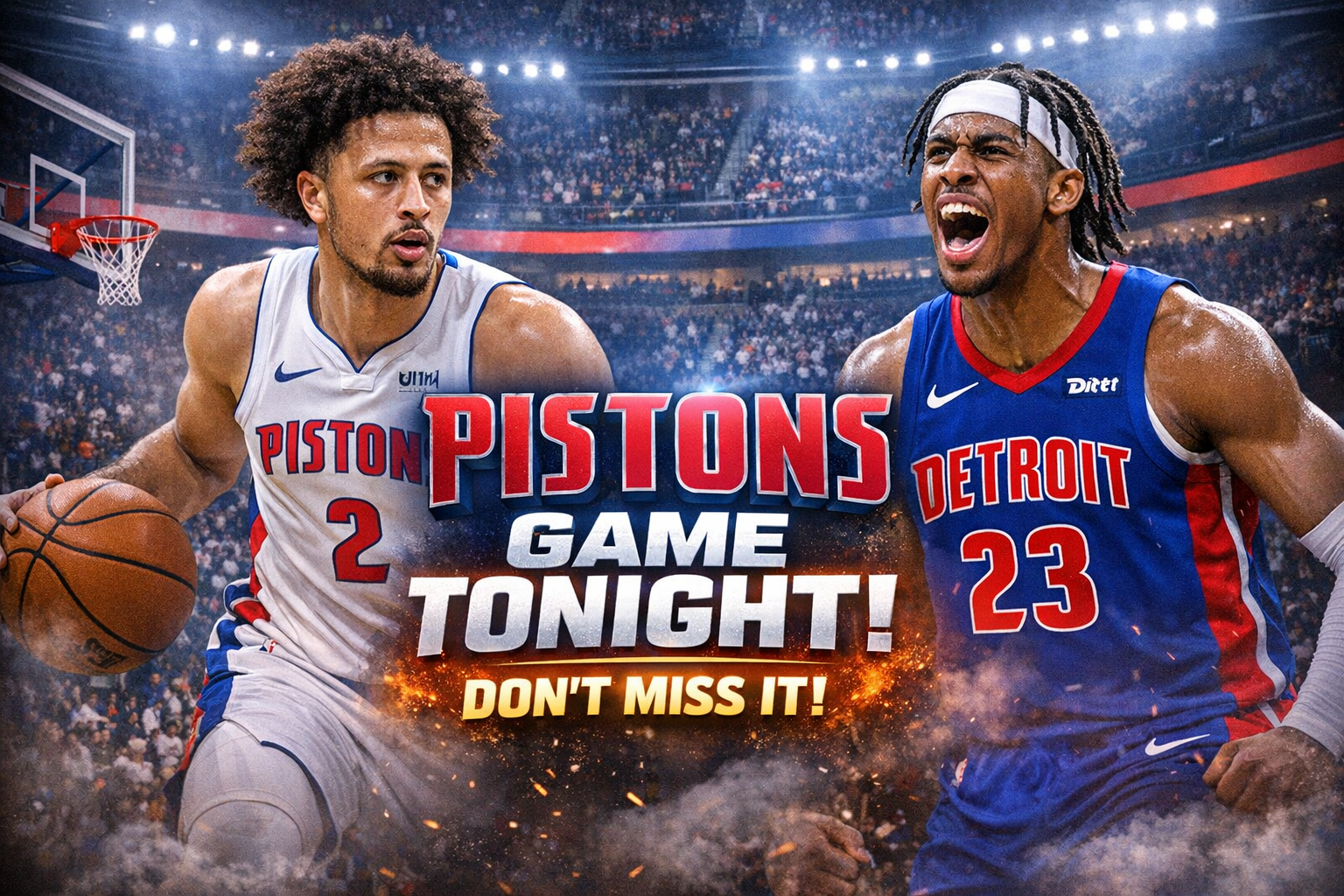 pistons game tonight