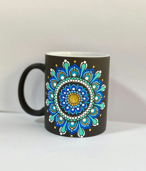 Ocean Bloom Mandala Mug Kit.