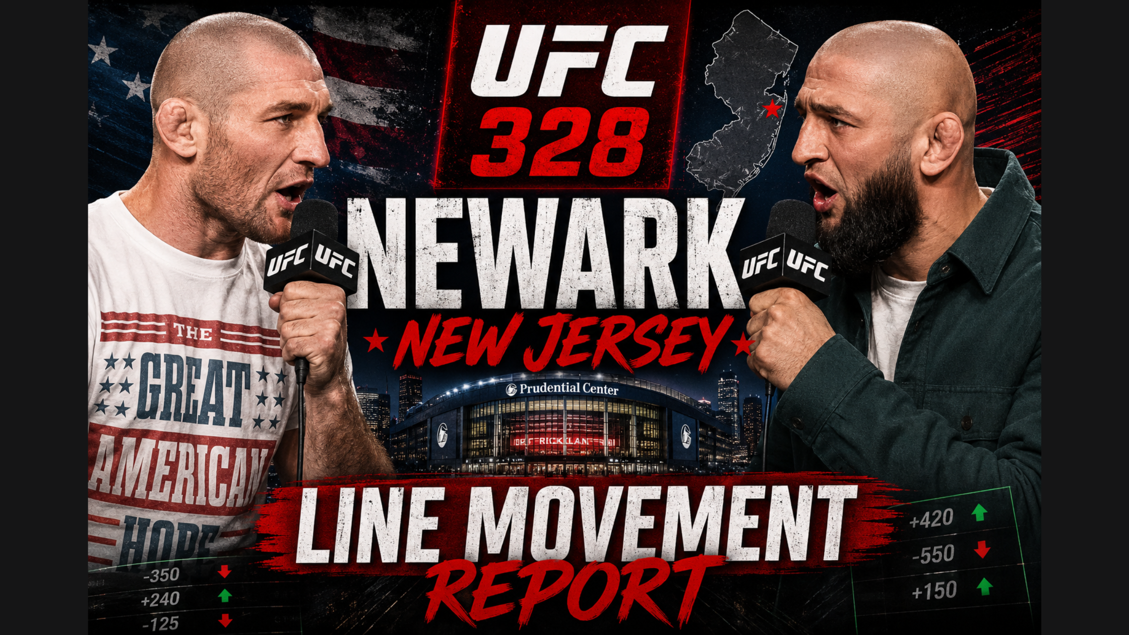 UFC 328 Line Movement Report