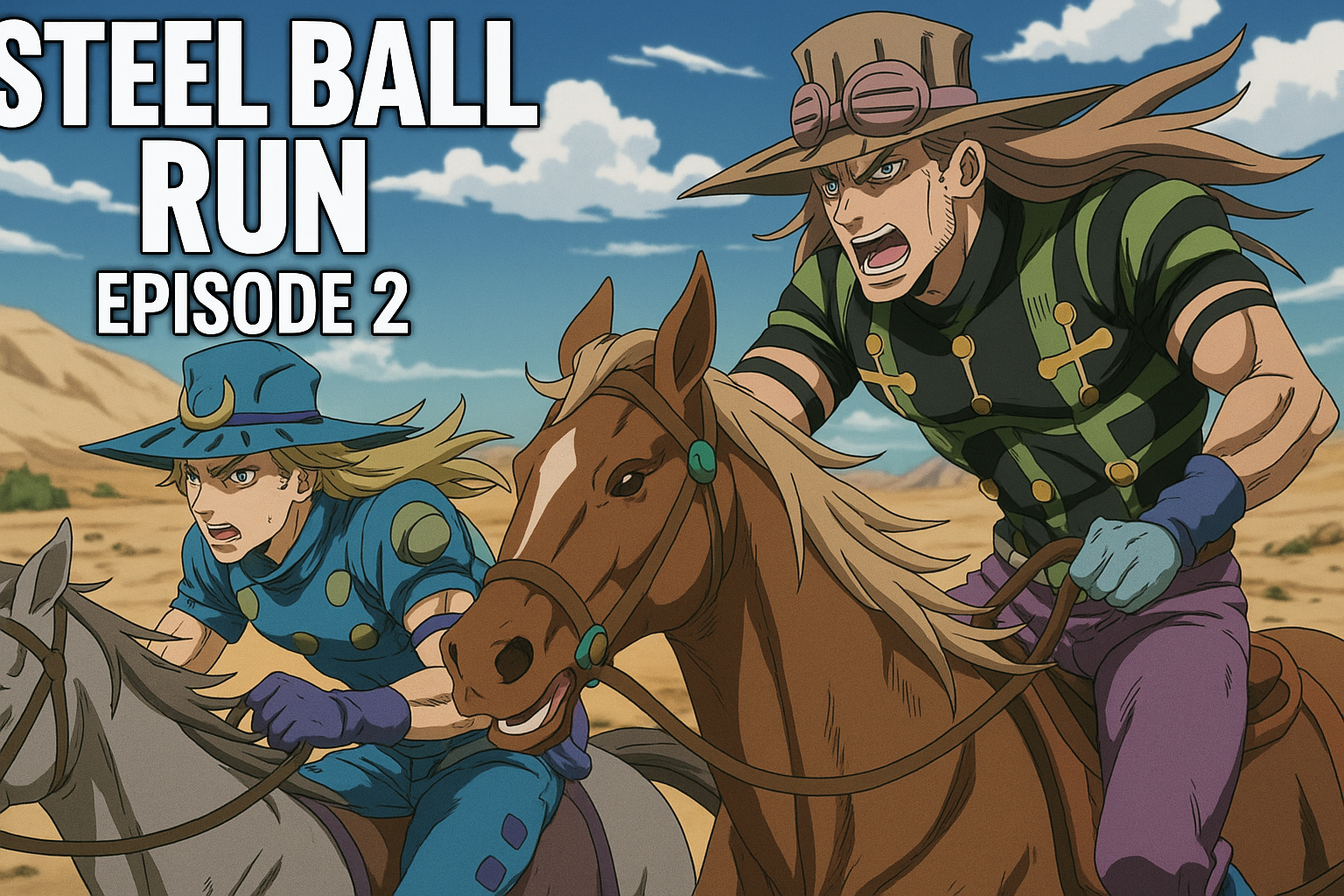steel ball run episode 2