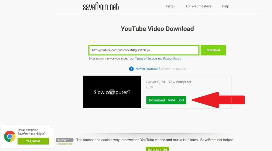 Лучший сервис для скачивания видео с YouTube бесплатно — yt5s.biz