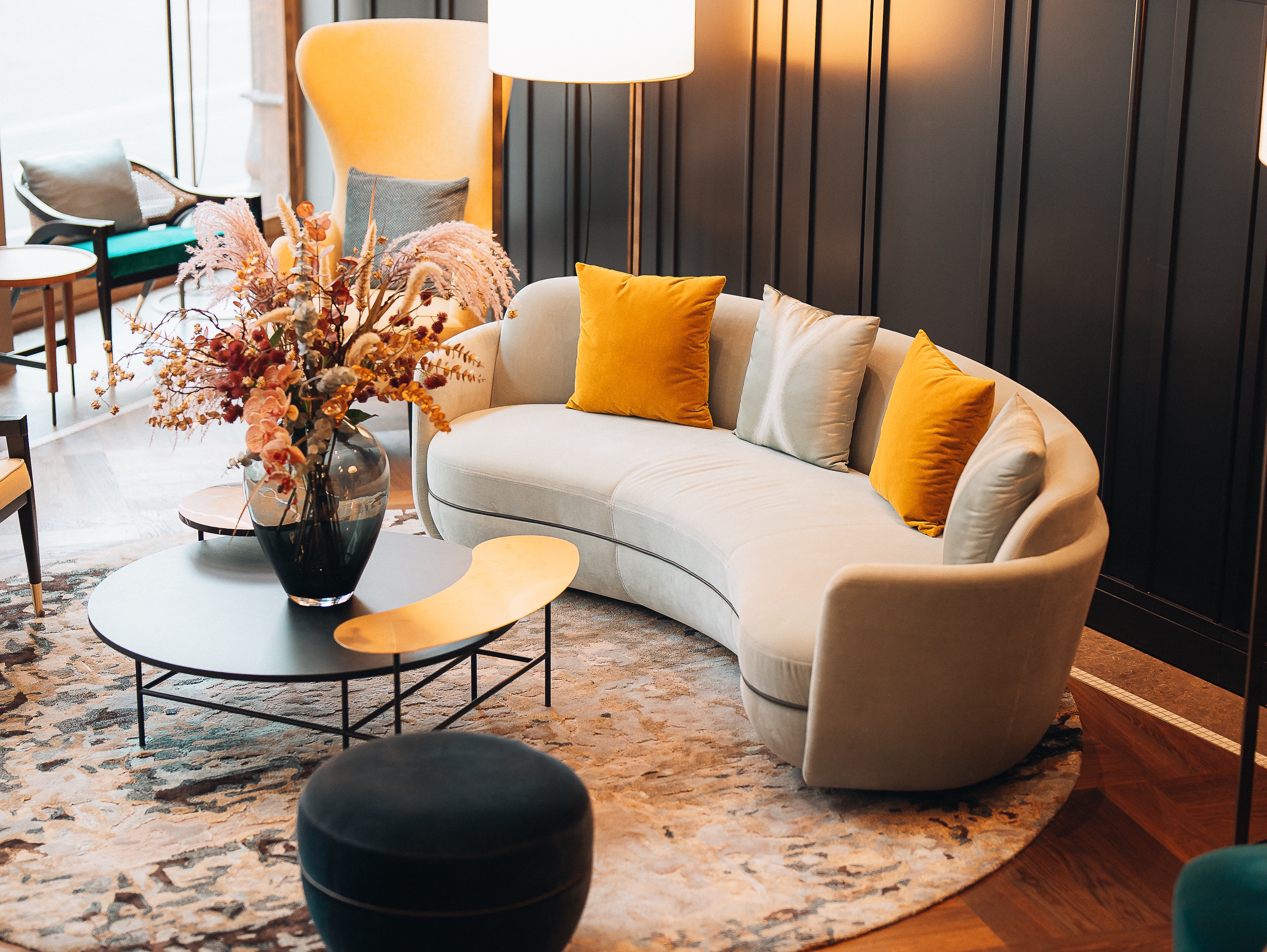Round sofa