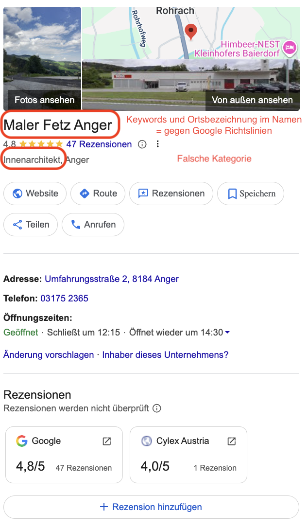 Vorher Bild 1
